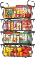 Goovilla Freezer Organizer Bins, 5-7 Cu.FT Chest Freezer, 4 Pack