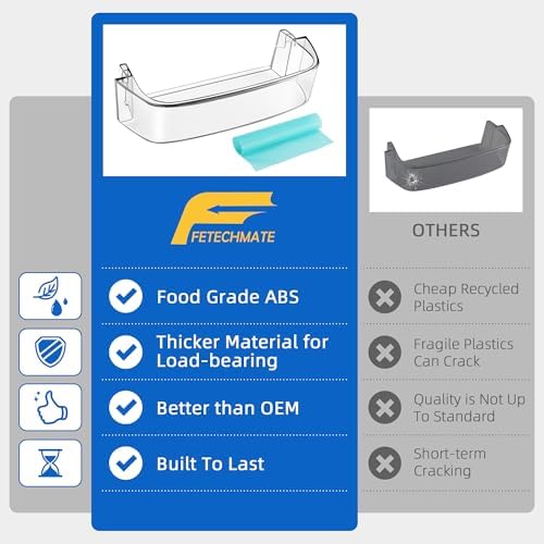 WPW10430639 W10324876 Freezer Refrigerator Door Shelf Bin Compatible