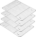 P&P CHEF 4 Pcs Baking Wire Rack for Cooling, 15.3 Inch