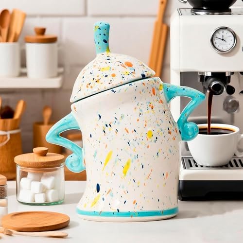 Canister with Attitude - 1.2L Airtight Sassy Canister, Ceramic Storage