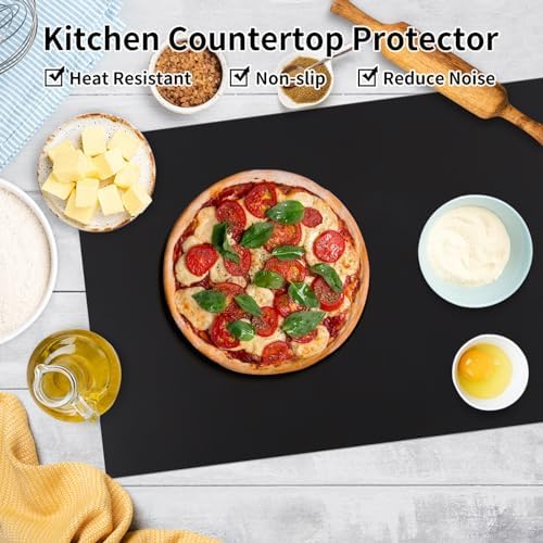 Silicone Mats for Kitchen Counter Thicker Extra Large Heat Resistant