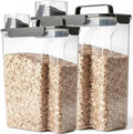 Komzon Rice Storage Containers, Airtight Cereal Containers Storage
