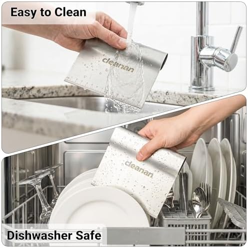 Bench Scraper Kitchen & Dough Scraper Tool - Stainless Steel
