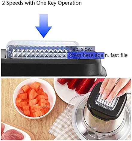 Electric Meat Grinder, 400W, 2L Stainless Steel Bowl
