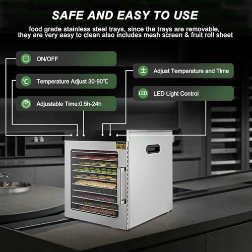 10-Tray Food Dryer