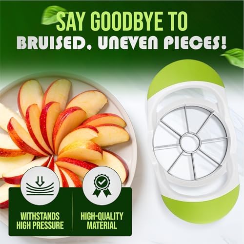 Apple Corer, Slicer & Cutter, Extra Large size, 4.75 Inches, Heavy