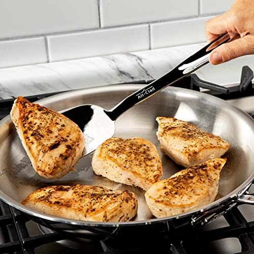 All-Clad Stainless Steel 13-inch Slotted Turner, Kitchen Tools