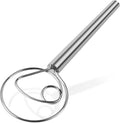 Danish Dough Whisk Stainless Steel Wooden Handle by YIGEDA