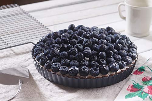 Fox Run Non-Stick 9-Inch Round Tart and Quiche Pan with Removable