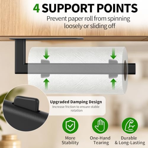 Under Cabinet Paper Towel Holder, Self-Adhesive