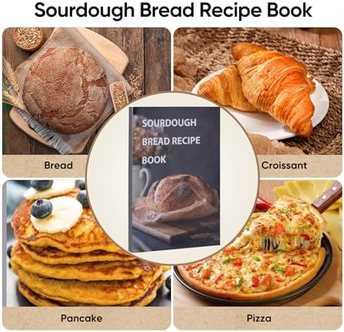 Silicone Banneton Bread Proofing Baskets, 10" Oval & 9" Round