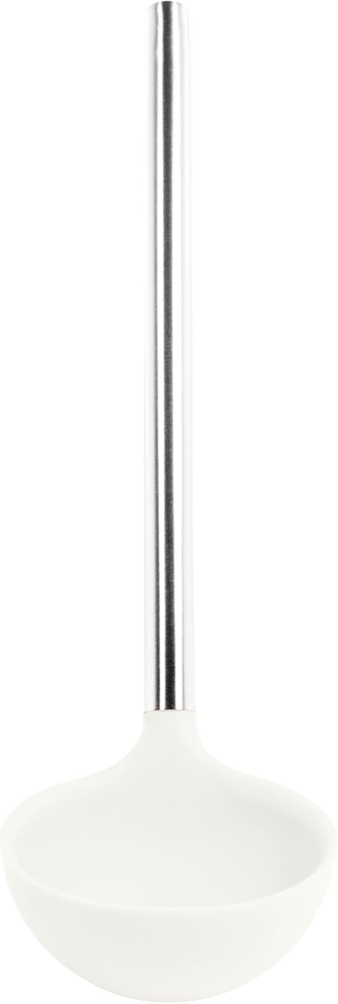 Tovolo Silicone Ladle With Stainless Steel Handle Deep Soup Ladle by Tovolo