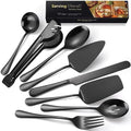 AARAINBOW Exquisite 8 Pieces Serving Utensils Set, Stainless Steel