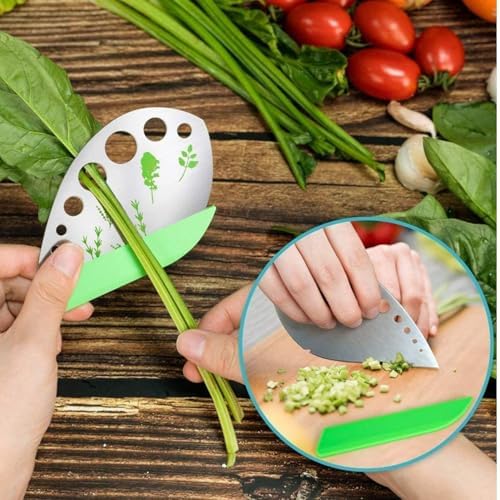 9-Hole Stainless Steel Herb Stripper