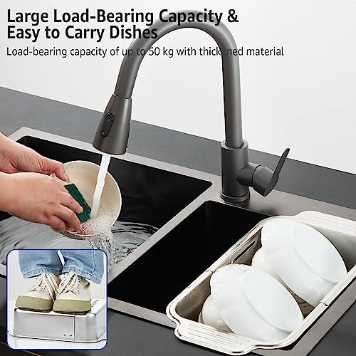 4 In 1 Collapsible Colander, 304 Stainless Steel