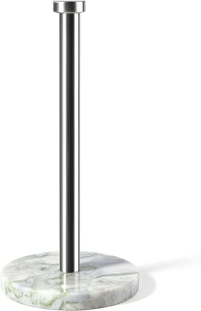 Koville African Marble Paper Towel Holder Countertop, by Koville