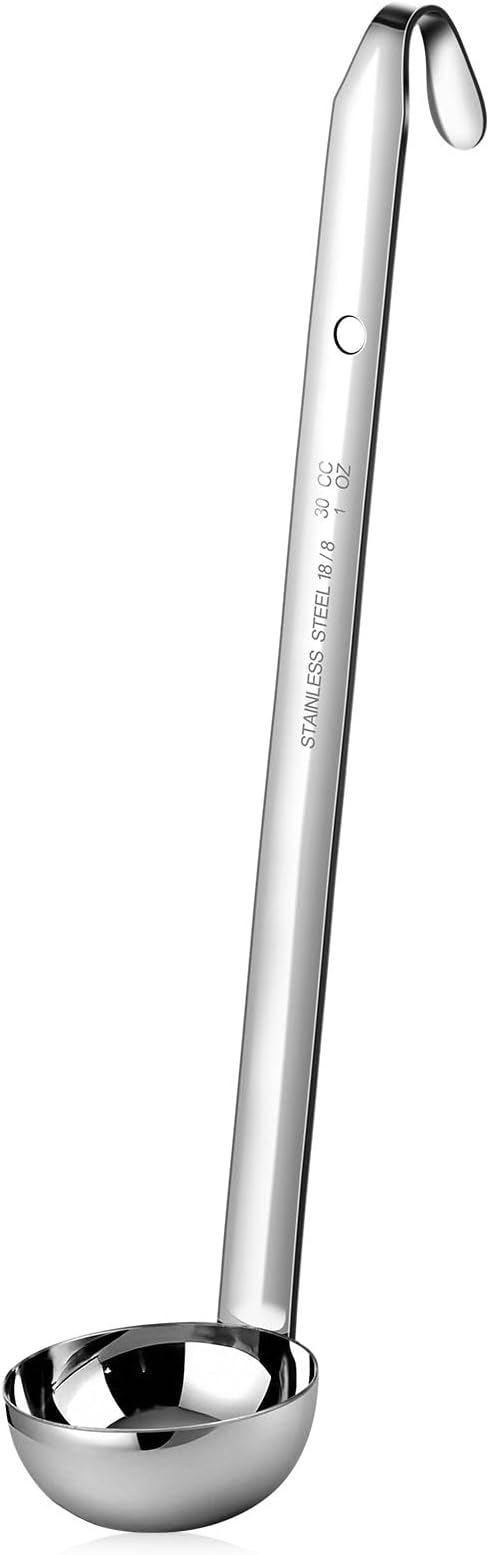 meekoo 1 Pieces Stainless Steel Ladle Soup Handle Ladle by meekoo