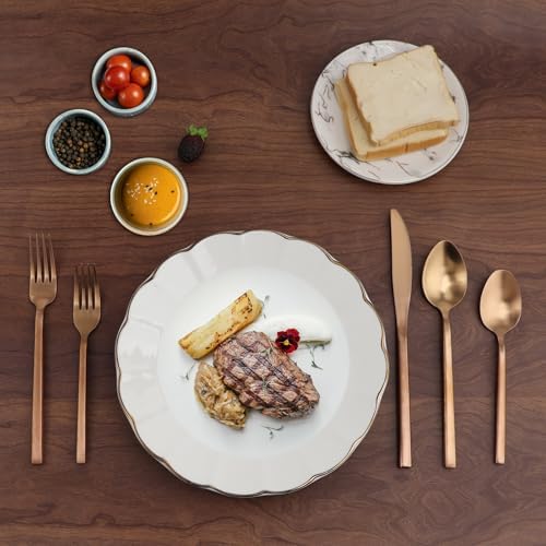20 Piece Silverware Set for 4,Stainless Steel Flatware Set,Tableware
