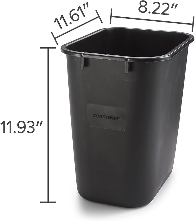 COASTWIDE Professional™ Indoor Trash Can Without Lid, 3.5 Gallon - Image 4