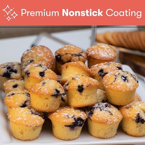 Cooking Light Mini Muffin Pan Carbon Steel Quick Release Coating