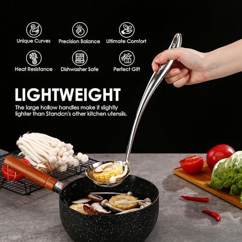 18/10 Stainless Steel 9-Piece Kitchen Utensil Set