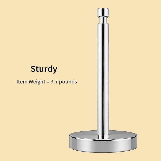 YUMORE Paper Towel Holder Countertop, Paper Towel Holder - Image 6