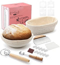 Saint Germain Bakery Premium Round Bread Banneton Basket with Liner