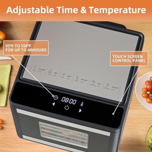 TINANA Stainless Steel Food Dehydrator