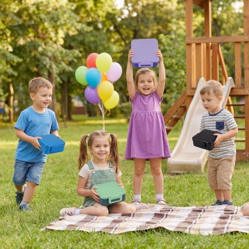 Bento Lunch Box for Kids with 8oz Thermo Containers for School,Camping