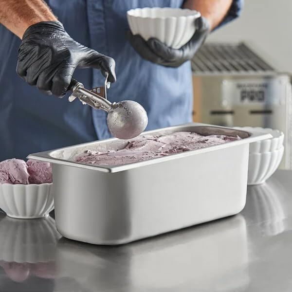 3.75 OZ Ice Cream Cookie Portion Scoop |#10 Portion Disher Scooper