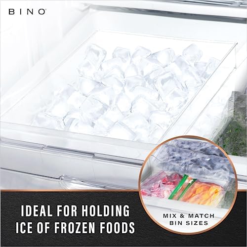 BINO | Plastic Storage Bins, Small - Shallow | THE HANDLER COLLECTION