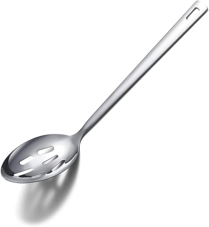 Berglander Stainless Steel Slotted and Basting Spoon, Heat Resistant, by Berglander