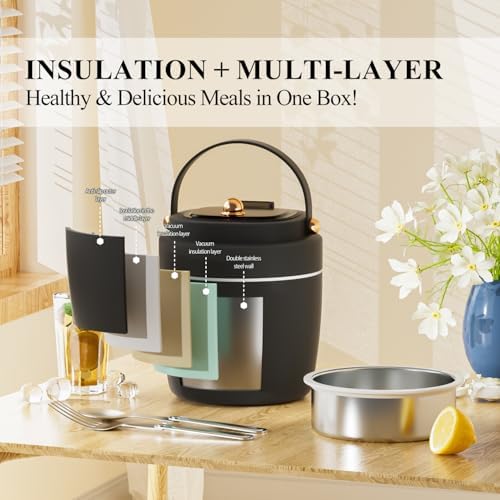 40oz Stainless Steel Vacuum Insulated Food Jar for Adults Wide Mouth
