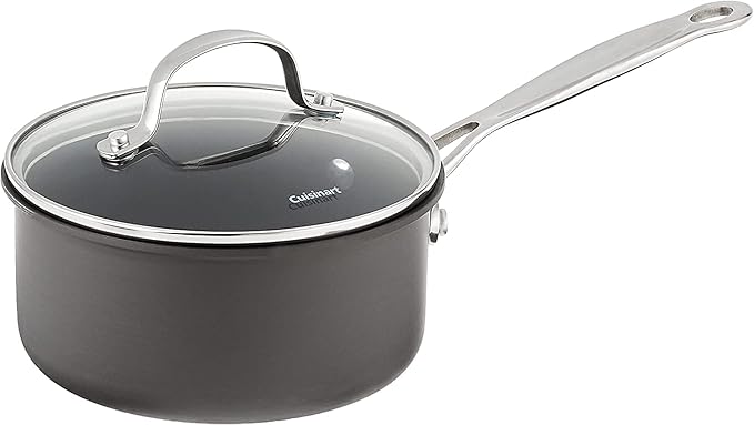 Cuisinart Chef's Classic Nonstick Hard-Anodized 1.5-Quart Saucepan - Image 4