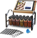 Joben Oligey 3 Tier Spice Rack Organizer with Bamboo Top Tablet