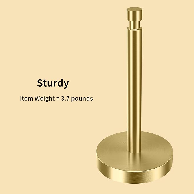 YUMORE Paper Towel Holder Countertop, Paper Towel Holder - Image 3