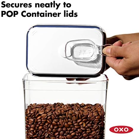 OXO Brew Conical Burr Coffee Grinder and POP Container Coffee Scoop