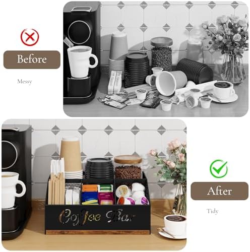 Coffee Station Countertop Organizer