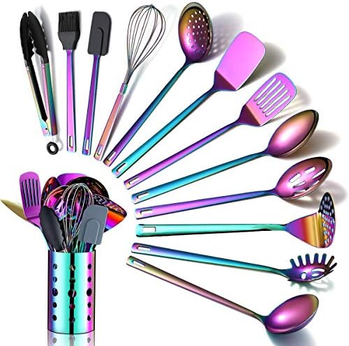 Rainbow 13-Piece Kitchen Utensil Set