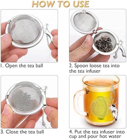 Cat Tea Infuser Set - Enhance Your Tea Experience with Premium Loose