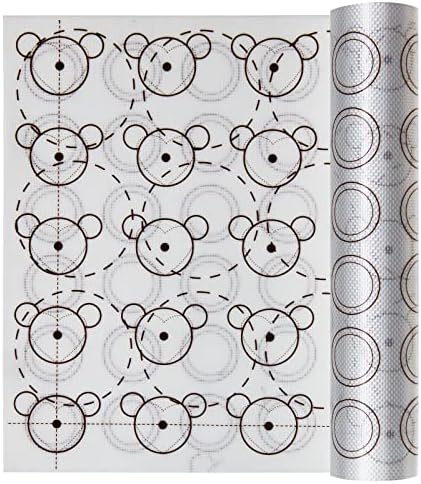 Yansumi Silicone Baking Mat, 16.5x11.6, White