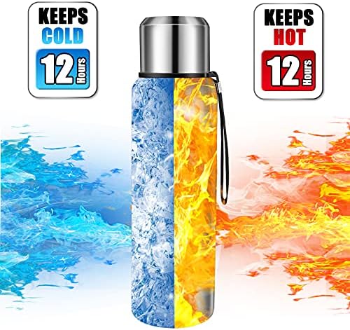 Insulated vacuum Thermo Bottle 750ml/25.4oz with cup Stainless steel