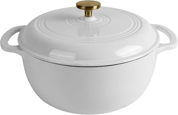 Premium Enameled Cast Iron Dutch Oven by Unknown