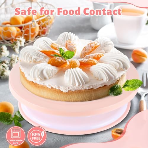207PCS Cake Decorating Kit Includes Revolving cake turntable for