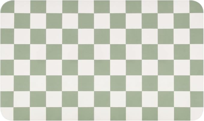 CooRug Checkered Dish Drying Mat - Image 9