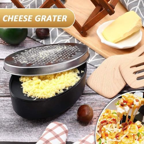 Cheese Grater with Food Storage Container and Lid Vegetable