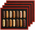 Perforated Silicone Baking Mats - Eclair Mat, Half Sheet 11x16in, Pack