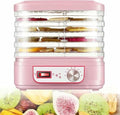 5-Tray Electric Food Dehydrator with 35-70°C Control