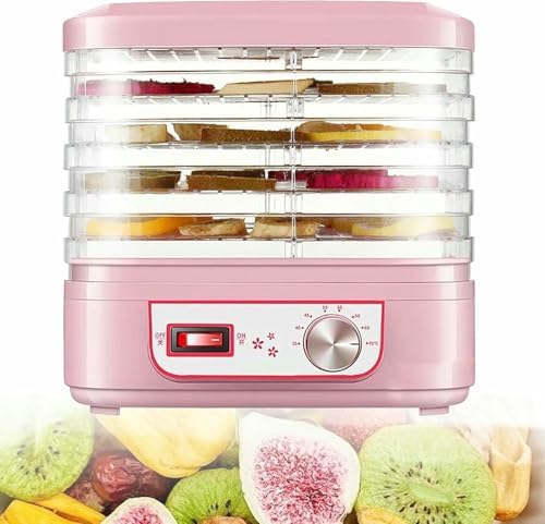 5-Tray Electric Food Dehydrator with 35-70°C Control