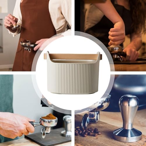 Coffee Knock Box | Espresso Dump Bin Removable Espresso Bucket